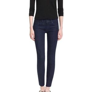 TORY BURCH Cropped Skinny Dark Wash Jean Pants Sz 29